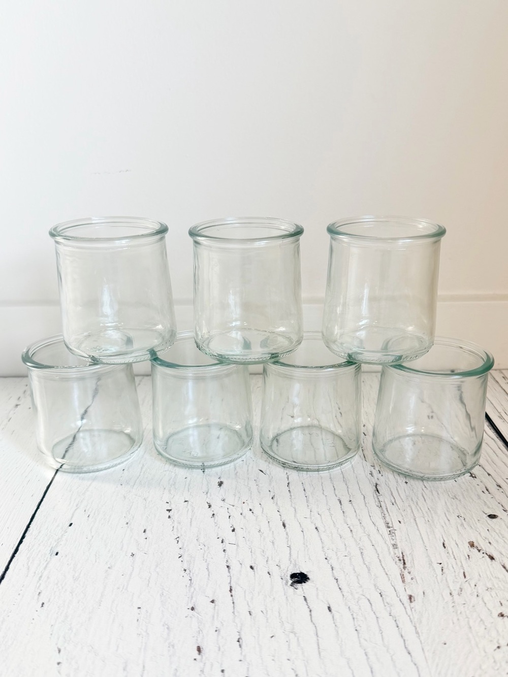 La FERMIÈRE Collection clear Jars - Set of 7